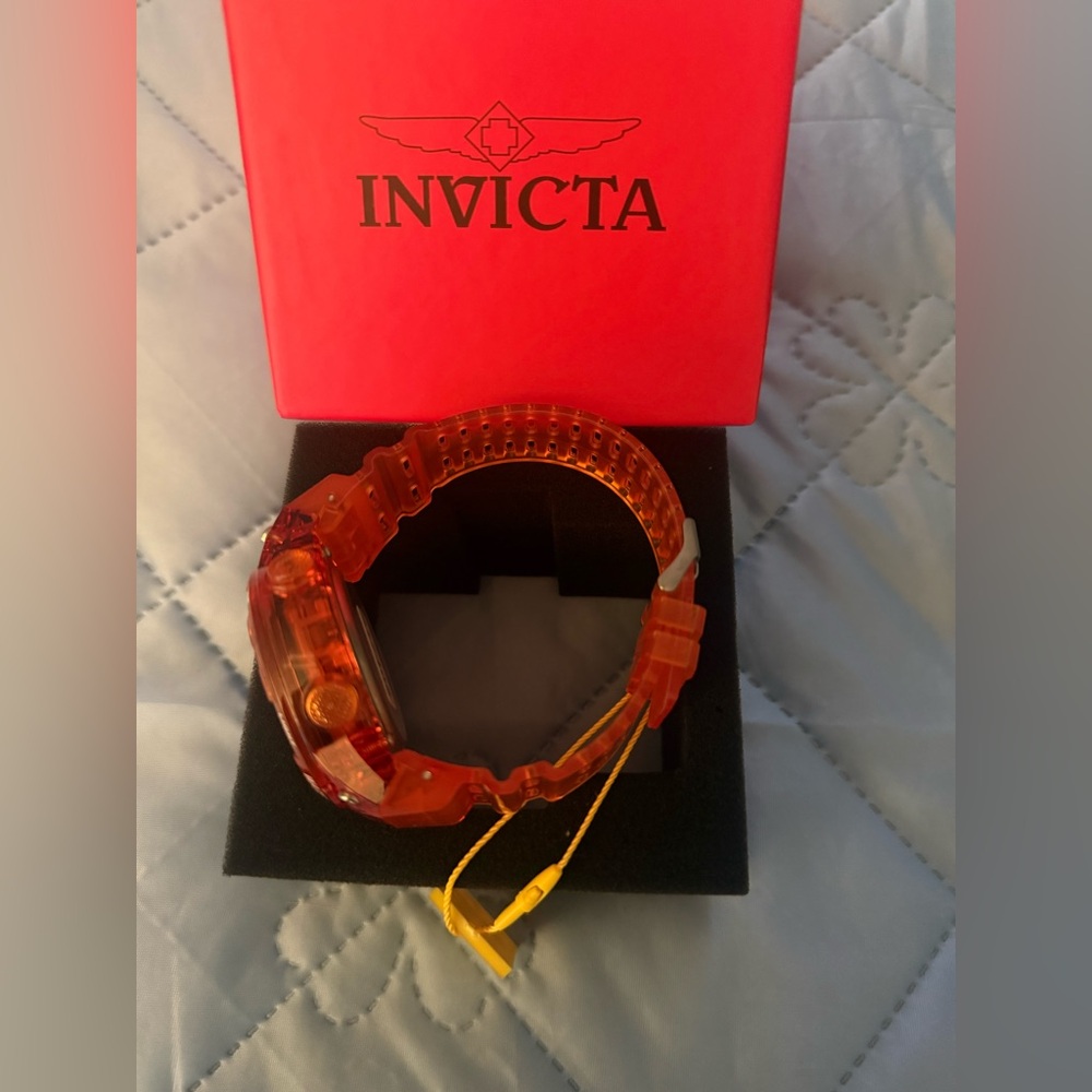 Invicta Red Digital Watch - Picture 4 of 8